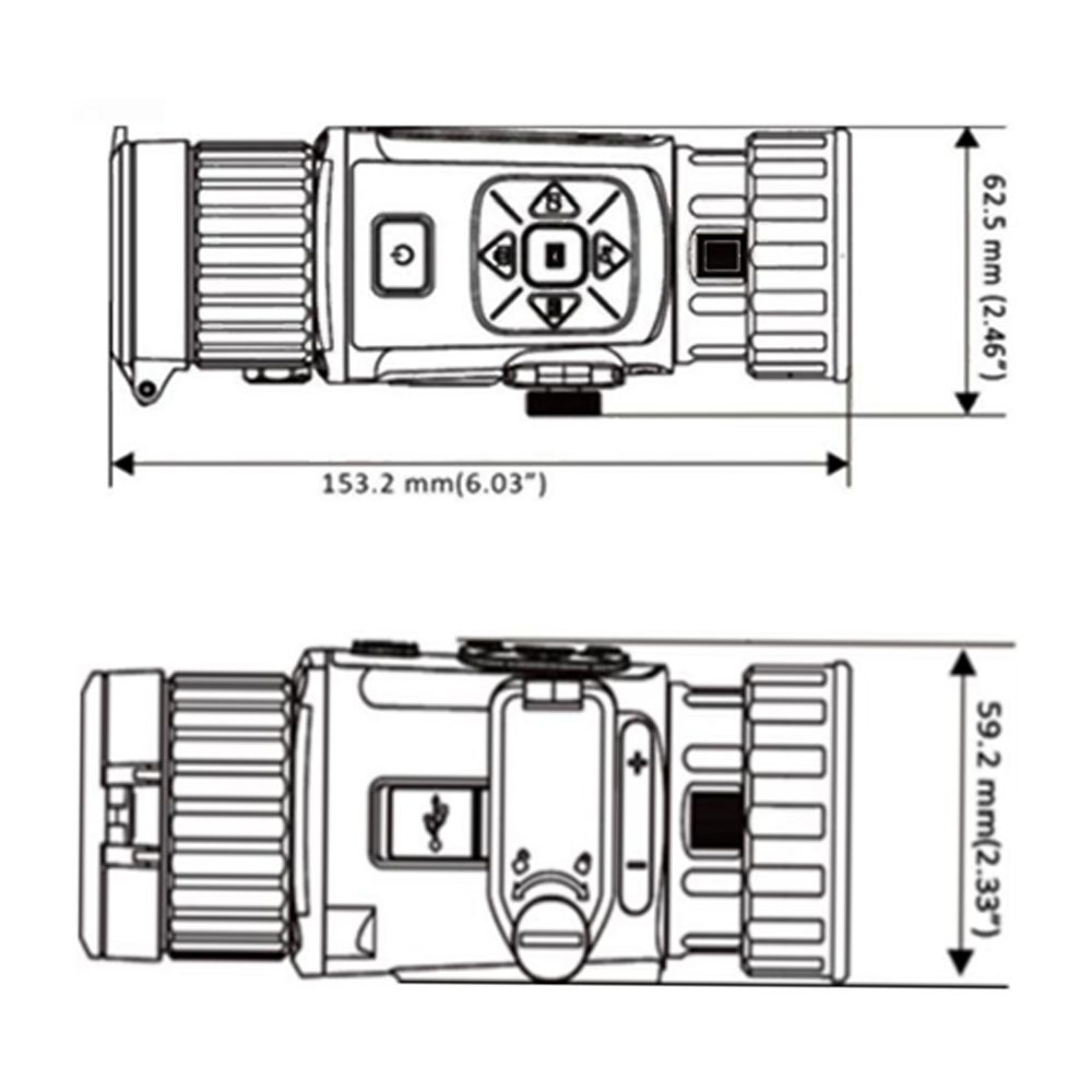 NEWCOM纽科姆JM-356S红外前置热成像瞄准镜640X512 - 图片 2